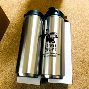 2 x New insulated tumblers 16oz
